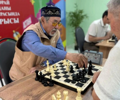 Пенсионеры Астаны сыграли в шахматы в честь Дня столицы