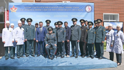 В Бурабайском районе открылся реабилитационный центр для военнослужащих Вооруженных сил