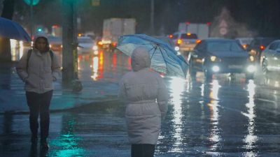 Дождь, снег и подъем воды: штормовое предупреждение объявили в ряде регионов Казахстана
