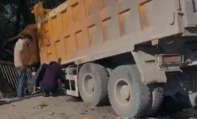 ДТП с участием самосвала произошло на Талгарском тракте   Дополнено