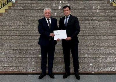 В Астане состоялась встреча с новым послом Молдовы