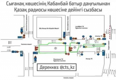 Временно изменится организация дорожного движения по одной из оживленных улиц в столице