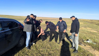 В Акмолинской области спасли пожилого рыбака, упавшего в реку