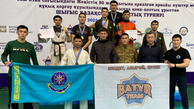 Призовое место в турнире правоохранительных структур заняли спасатели ВКО
