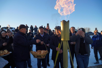 Четыре села подключили к природному газу в Байдибекском районе