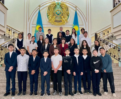 Историю становления дипломатии независимого Казахстана представили школьникам из Косшы